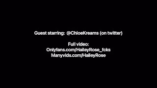 I let my husband fuck Chloe Kreams on the balcony IG: @Haileyrosevisuals